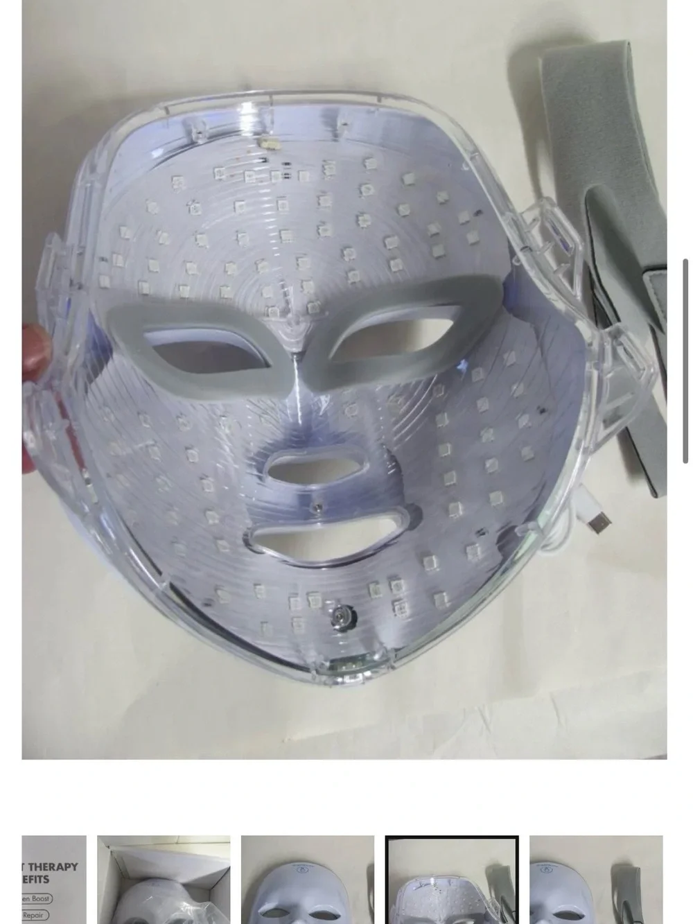 GLOKORE Wireless LED Face Mask NIB